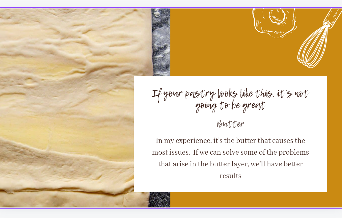 Image of bad puff pastry